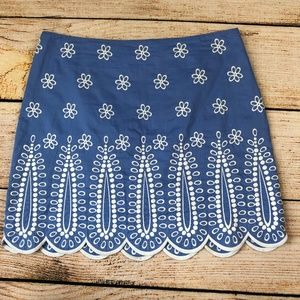Vineyard Vines Skirts - Vineyard Vines Blue Periwinkle skirt scalloped 4 Vineyard Vines Skirts - Vineyard Vines Blue Periwinkle skirt scalloped 4